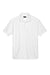 UltraClub 8540/8540T Mens Whisper Short Sleeve Polo Shirt White Flat Front