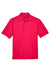 UltraClub 8540/8540T Mens Whisper Short Sleeve Polo Shirt Red Flat Front