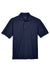 UltraClub 8540/8540T Mens Whisper Short Sleeve Polo Shirt Navy Blue Flat Front