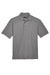 UltraClub 8540/8540T Mens Whisper Short Sleeve Polo Shirt Graphite Grey Flat Front