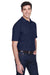 UltraClub 8540/8540T Mens Whisper Short Sleeve Polo Shirt Navy Blue Model 3q