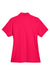 UltraClub 8541 Womens Whisper Short Sleeve Polo Shirt Red Flat Back