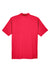 UltraClub 8610 Mens Cool & Dry 8 Star Elite Performance Moisture Wicking Short Sleeve Polo Shirt Red Flat Back