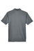 UltraClub 8610 Mens Cool & Dry 8 Star Elite Performance Moisture Wicking Short Sleeve Polo Shirt Charcoal Grey Flat Back