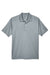 UltraClub 8610 Mens Cool & Dry 8 Star Elite Performance Moisture Wicking Short Sleeve Polo Shirt Silver Grey Flat Front