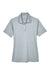 UltraClub 8610L Womens Cool & Dry 8 Star Elite Performance Moisture Wicking Short Sleeve Polo Shirt Silver Grey Flat Front