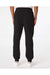 Independent Trading Co. IND20PNT Mens Fleece Sweatpants w/ Pockets Black Model Back