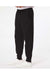 Independent Trading Co. IND20PNT Mens Fleece Sweatpants w/ Pockets Black Model Side