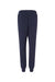 Independent Trading Co. IND20PNT Mens Fleece Sweatpants w/ Pockets Classic Navy Blue Flat Back