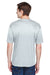 UltraClub 8620 Mens Cool & Dry Performance Moisture Wicking Short Sleeve Crewneck T-Shirt Grey Model Back