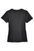 UltraClub 8620L Womens Cool & Dry Performance Moisture Wicking Short Sleeve Crewneck T-Shirt Black Flat Back