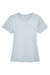 UltraClub 8620L Womens Cool & Dry Performance Moisture Wicking Short Sleeve Crewneck T-Shirt Grey Flat Front