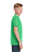 District DT130Y Youth Perfect Tri Short Sleeve Crewneck T-Shirt Green Frost Model Side