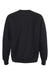 Independent Trading Co. IND5000C Mens Legend Crewneck Sweatshirt Black Flat Back