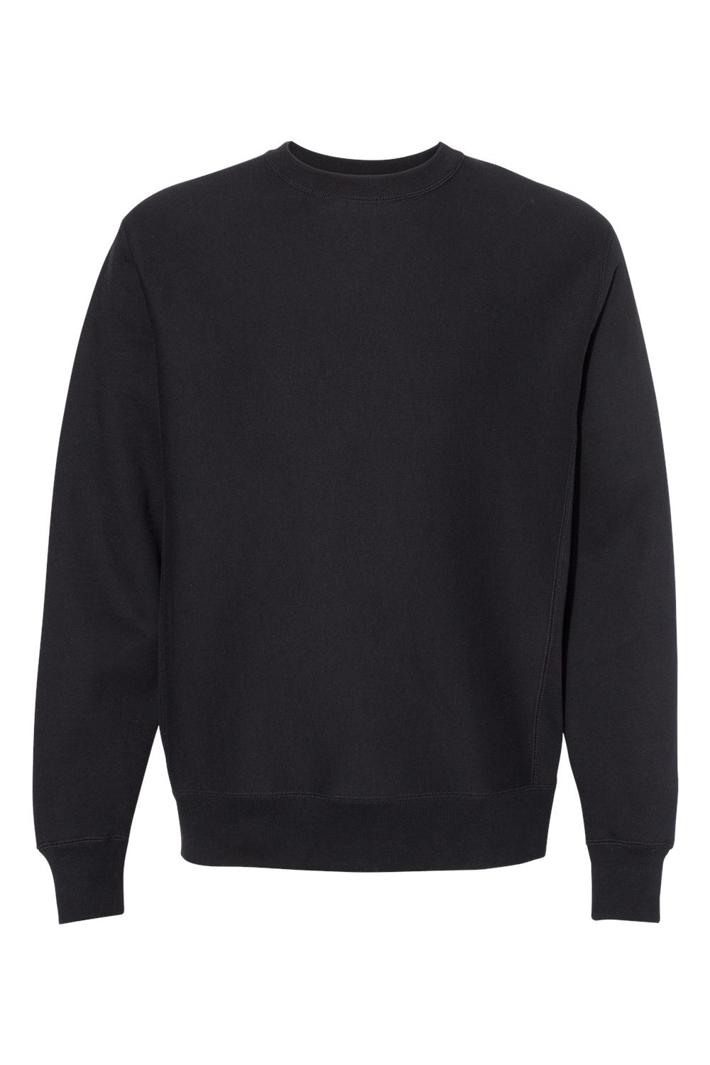 Independent Trading Co. IND5000C Mens Legend Crewneck Sweatshirt Black Flat Front