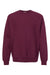 Independent Trading Co. IND5000C Mens Legend Crewneck Sweatshirt Maroon Flat Front