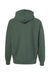 Independent Trading Co. IND5000P Mens Legend Hooded Sweatshirt Hoodie Alpine Green Flat Back