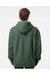 Independent Trading Co. IND5000P Mens Legend Hooded Sweatshirt Hoodie Alpine Green Model Back