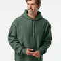 Independent Trading Co. Mens Legend Hooded Sweatshirt Hoodie - Alpine Green