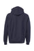 Independent Trading Co. IND5000P Mens Legend Hooded Sweatshirt Hoodie Classic Navy Blue Flat Back