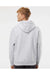 Independent Trading Co. IND5000P Mens Legend Hooded Sweatshirt Hoodie Heather Grey Model Back