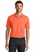 Port Authority K110 Mens Dry Zone Moisture Wicking Short Sleeve Polo Shirt Coral Splash Model Front