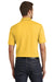 Port Authority K110 Mens Dry Zone Moisture Wicking Short Sleeve Polo Shirt Sunburst Yellow Model Back