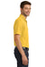 Port Authority K110 Mens Dry Zone Moisture Wicking Short Sleeve Polo Shirt Sunburst Yellow Model Side