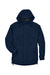 North End 88007 Mens 3-in-1 Water Resistant Full Zip Hooded Jacket Midnight Navy Blue Flat Front