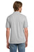 Gildan 8800/G880 Mens DryBlend Moisture Wicking Short Sleeve Polo Shirt Ash Grey Model Back