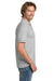 Gildan 8800/G880 Mens DryBlend Moisture Wicking Short Sleeve Polo Shirt Ash Grey Model Side