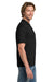 Gildan 8800/G880 Mens DryBlend Moisture Wicking Short Sleeve Polo Shirt Black Model Side