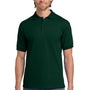 Gildan Mens DryBlend Moisture Wicking Short Sleeve Polo Shirt - Forest Green