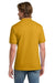 Gildan 8800/G880 Mens DryBlend Moisture Wicking Short Sleeve Polo Shirt Gold Model Back