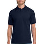 Gildan Mens DryBlend Moisture Wicking Short Sleeve Polo Shirt - Navy Blue