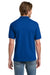 Gildan 8800/G880 Mens DryBlend Moisture Wicking Short Sleeve Polo Shirt Royal Blue Model Back