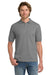 Gildan 8800/G880 Mens DryBlend Moisture Wicking Short Sleeve Polo Shirt Sport Grey Model Front