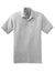 Gildan 8800/G880 Mens DryBlend Moisture Wicking Short Sleeve Polo Shirt Ash Grey Flat Front