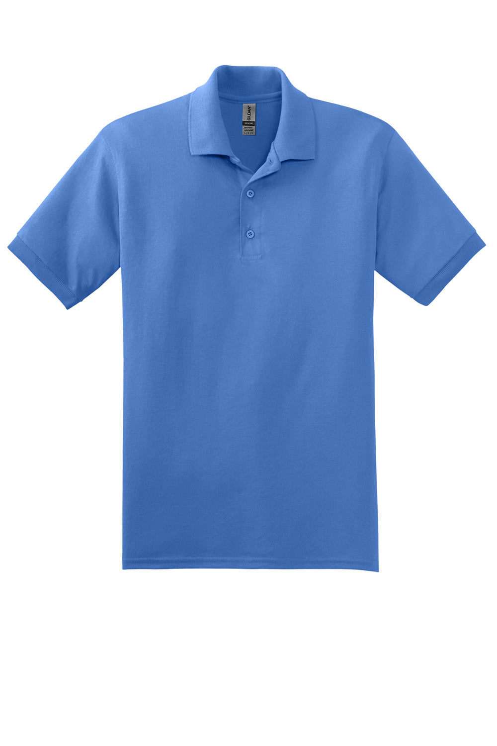 Gildan 8800/G880 Mens DryBlend Moisture Wicking Short Sleeve Polo Shirt Carolina Blue Flat Front