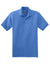 Gildan 8800/G880 Mens DryBlend Moisture Wicking Short Sleeve Polo Shirt Carolina Blue Flat Front