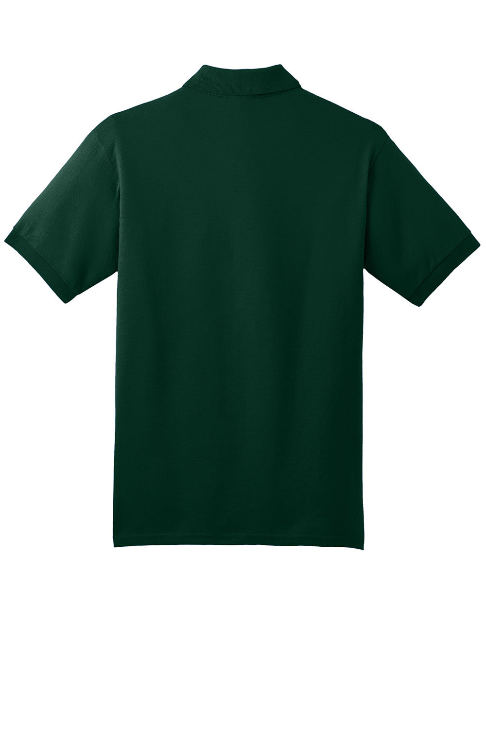 Gildan 8800/G880 Mens DryBlend Moisture Wicking Short Sleeve Polo Shirt Forest Green Flat Back