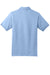 Gildan 8800/G880 Mens DryBlend Moisture Wicking Short Sleeve Polo Shirt Light Blue Flat Back