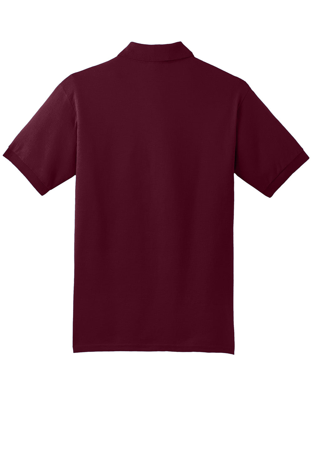 Gildan 8800/G880 Mens DryBlend Moisture Wicking Short Sleeve Polo Shirt Maroon Flat Back