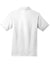 Gildan 8800/G880 Mens DryBlend Moisture Wicking Short Sleeve Polo Shirt White Flat Back