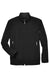 North End 88099 Mens Performance Water Resistant Full Zip Jacket Black Flat Front