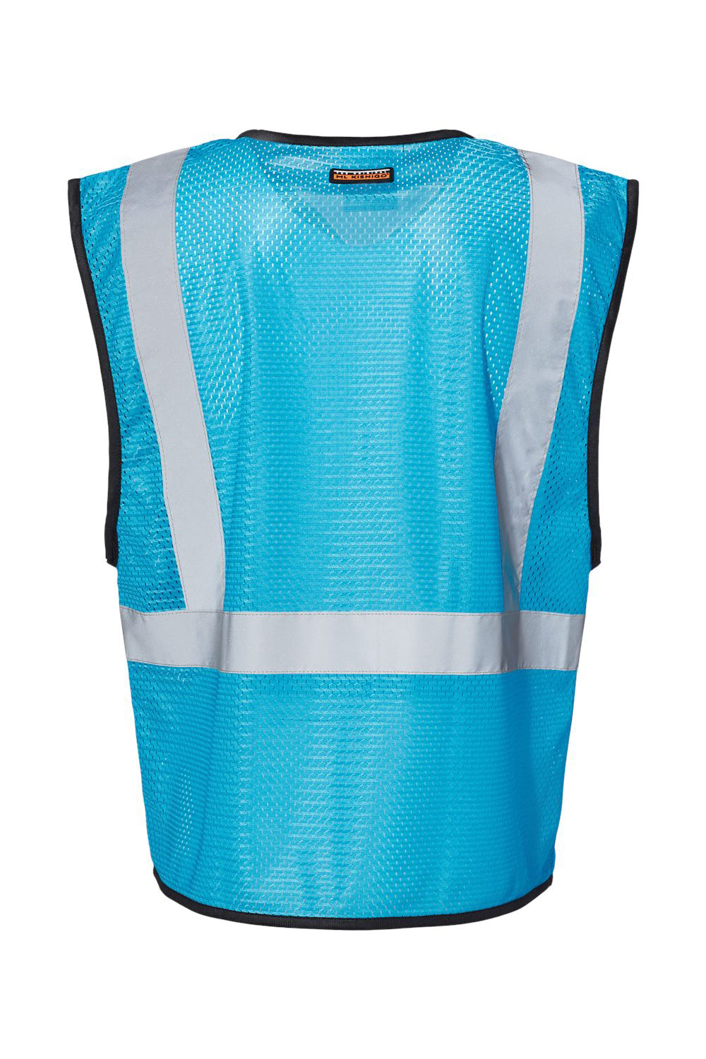 Kishigo B120-131 Mens EV Series Enhanced Visibility Non-ANSI Vest Electric Blue Flat Back