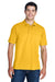 Core 365 88181/88181T Mens Origin Performance Moisture Wicking Short Sleeve Polo Shirt Campus Gold Model Front