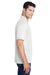 Core 365 88181/88181T Mens Origin Performance Moisture Wicking Short Sleeve Polo Shirt White Model Side