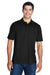 Core 365 88181/88181T Mens Origin Performance Moisture Wicking Short Sleeve Polo Shirt Black Model Front