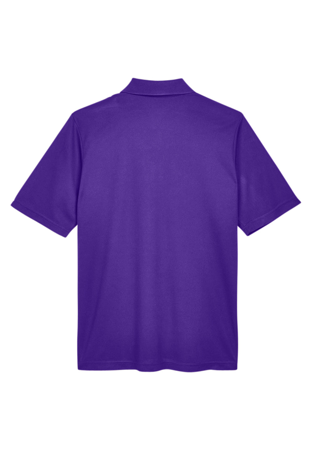 Core 365 88181/88181T Mens Origin Performance Moisture Wicking Short Sleeve Polo Shirt Campus Purple Flat Back